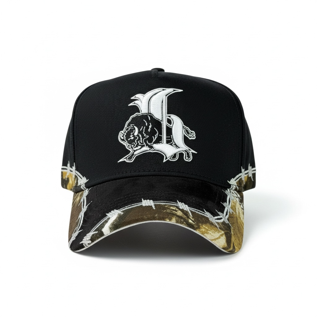 BISON Barbwire Snapback