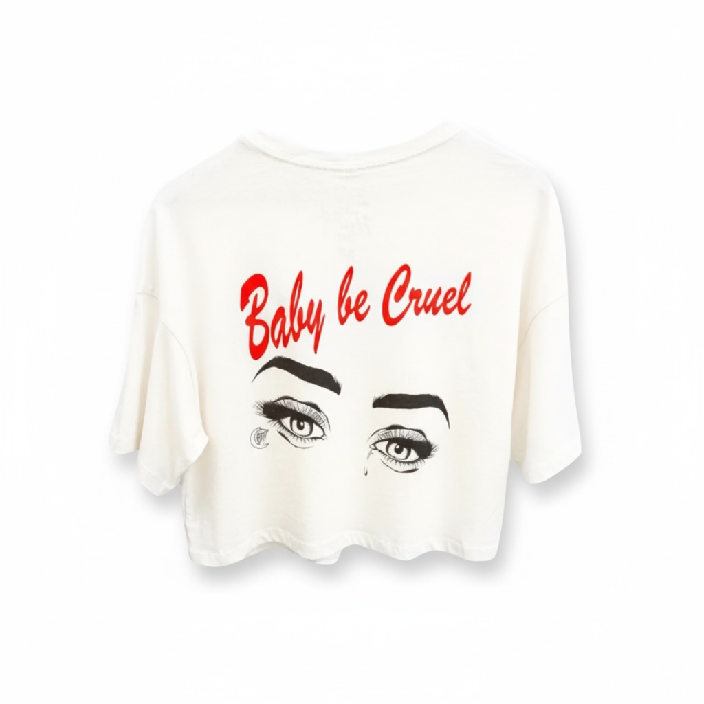 Baby Be Cruel Crop Tee