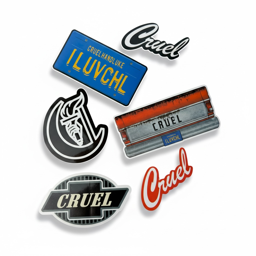 TAILGATE Sticker pack